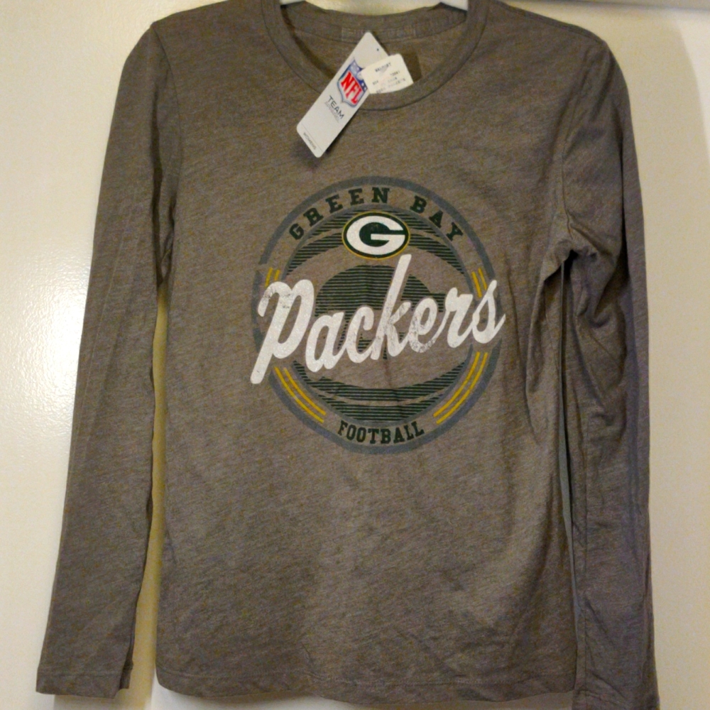 NWT! Green Bay Packers Women's Long Sleeve T-shirt, NFL Team Apparel, Size Small